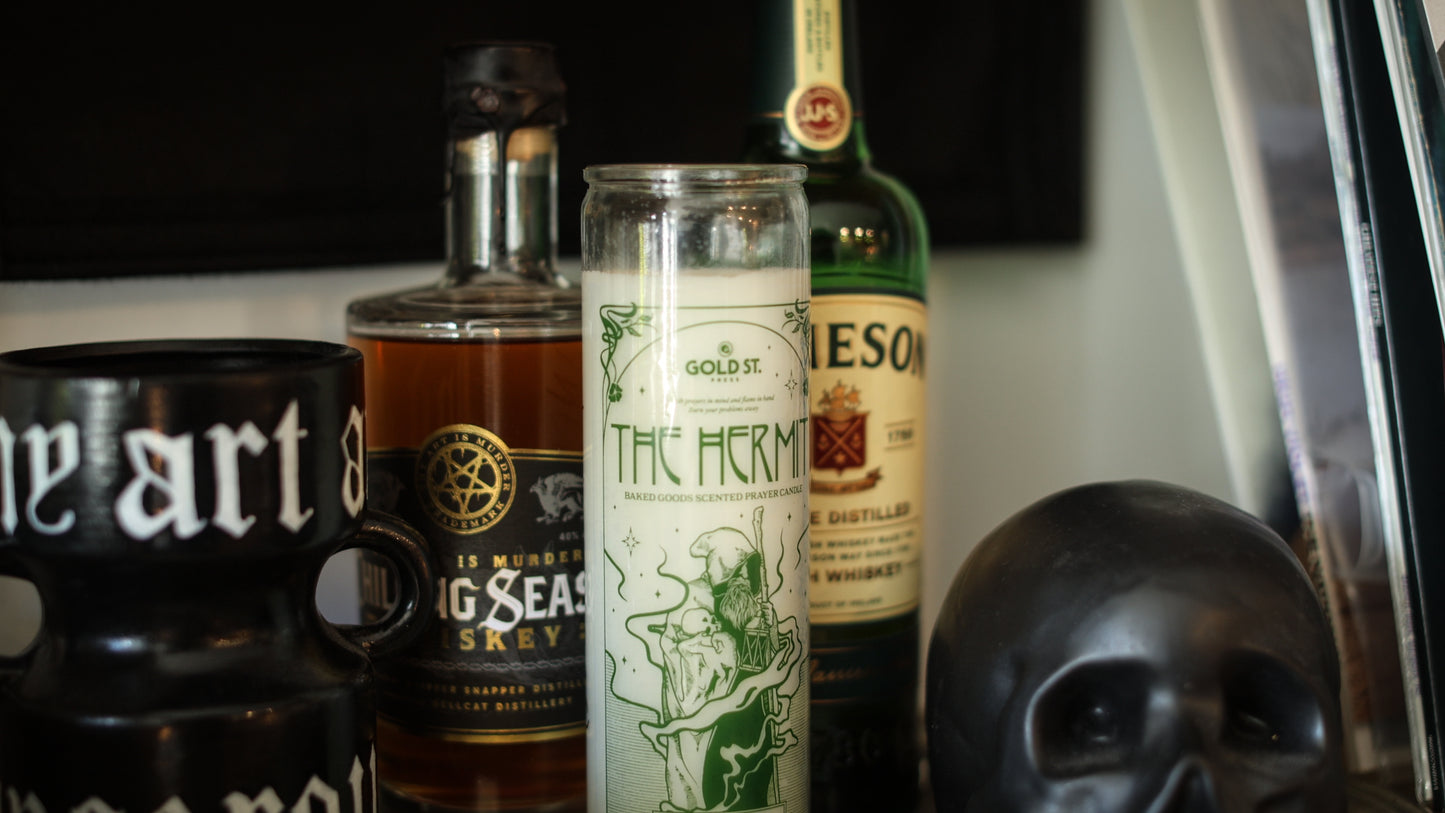 The Hermit Prayer Candle