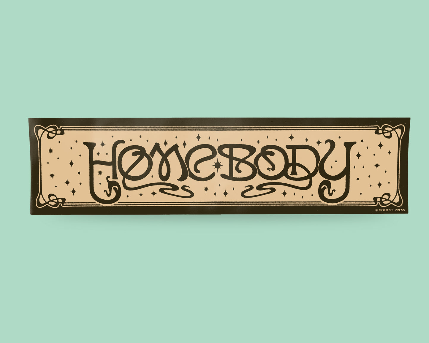 Homebody Bumper Sticker