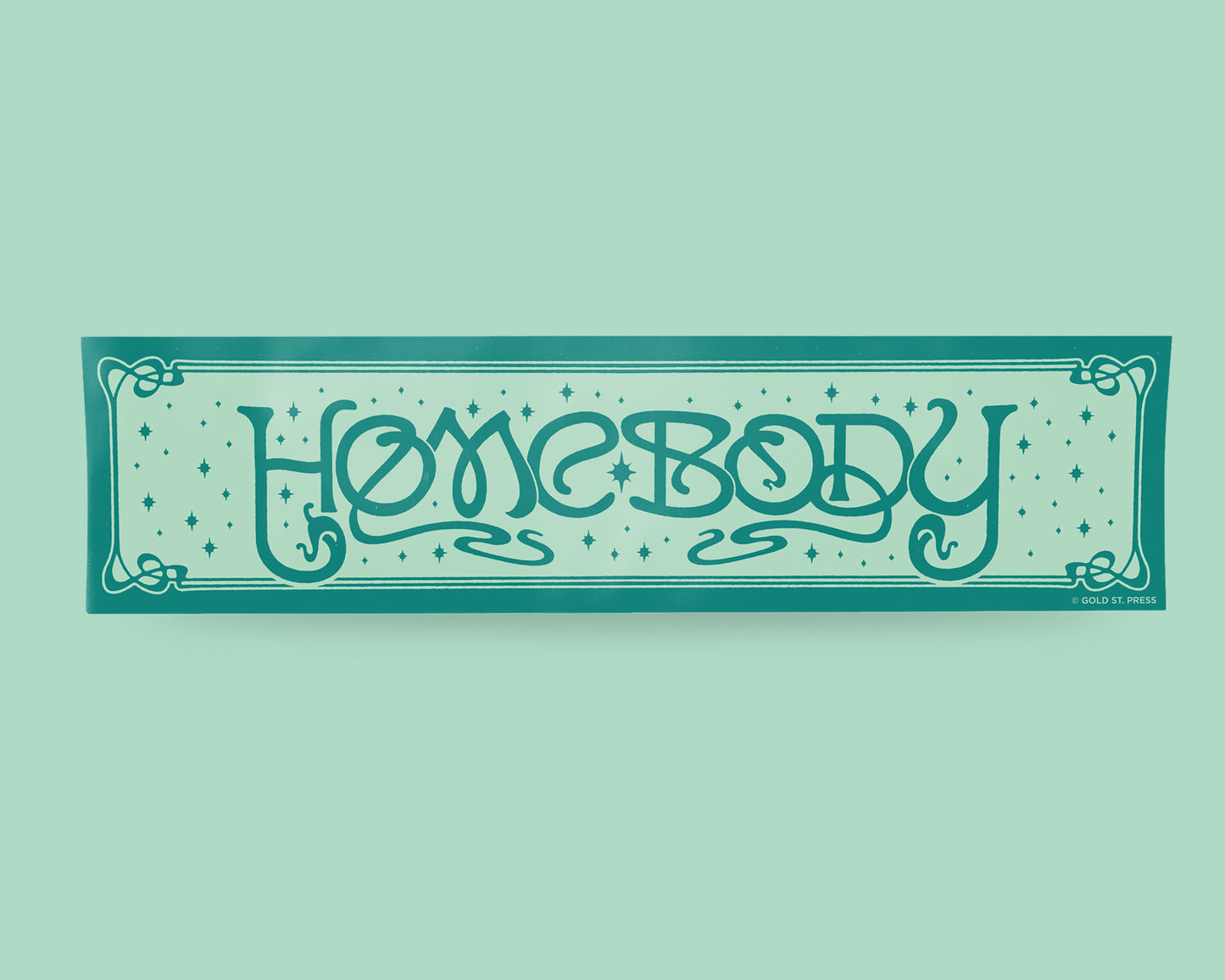 Homebody Bumper Sticker