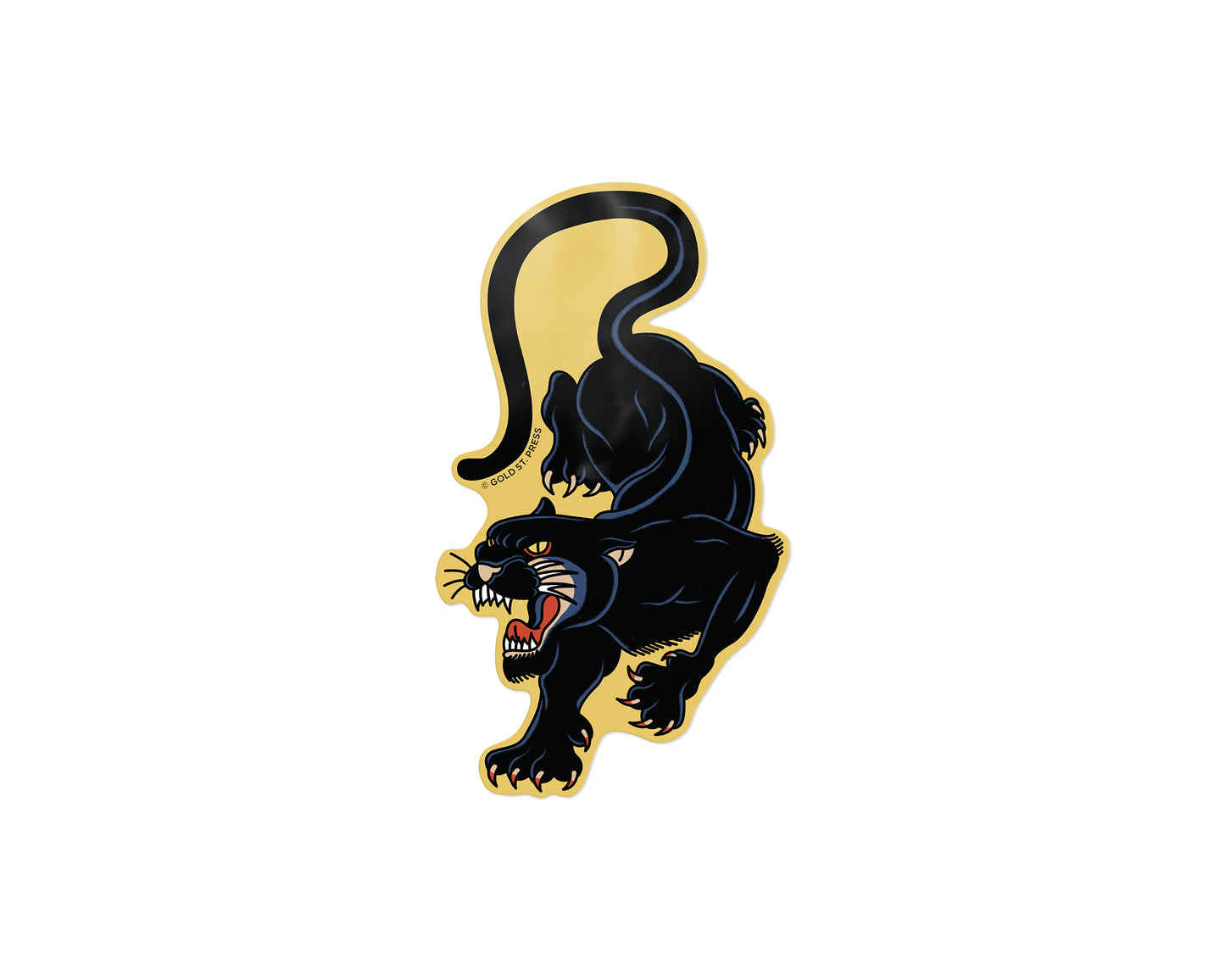 Blue Mountains Panther Flash Sticker