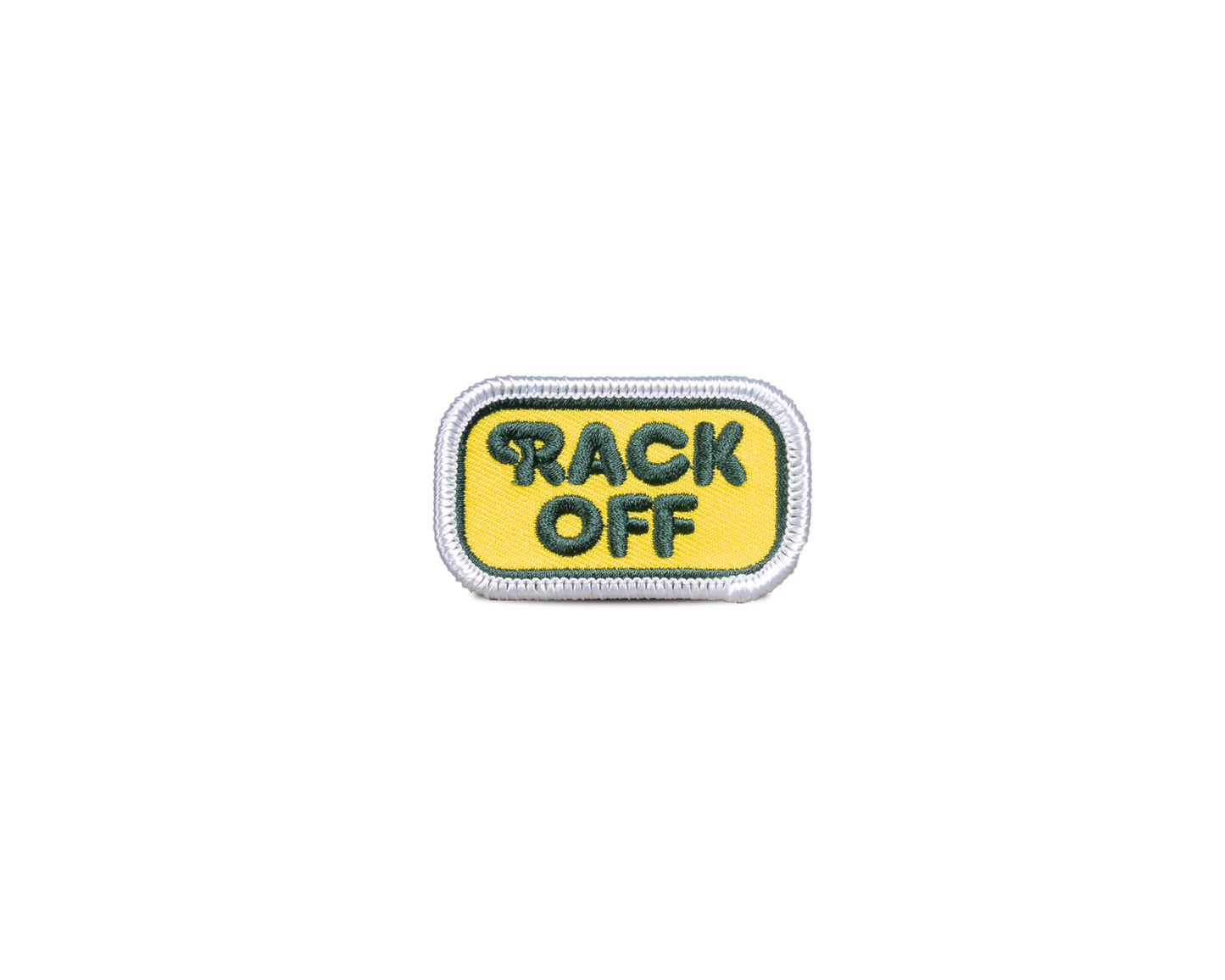 Rack Off Embroidered Patch