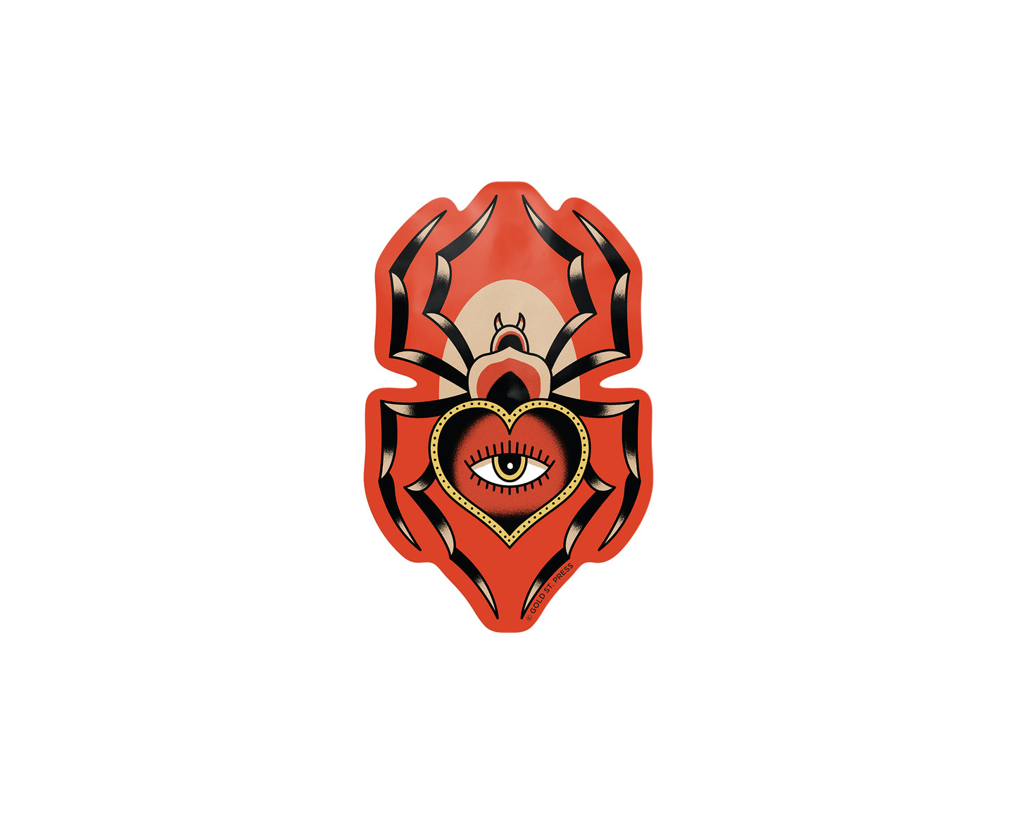 Redback Spider Flash Sticker