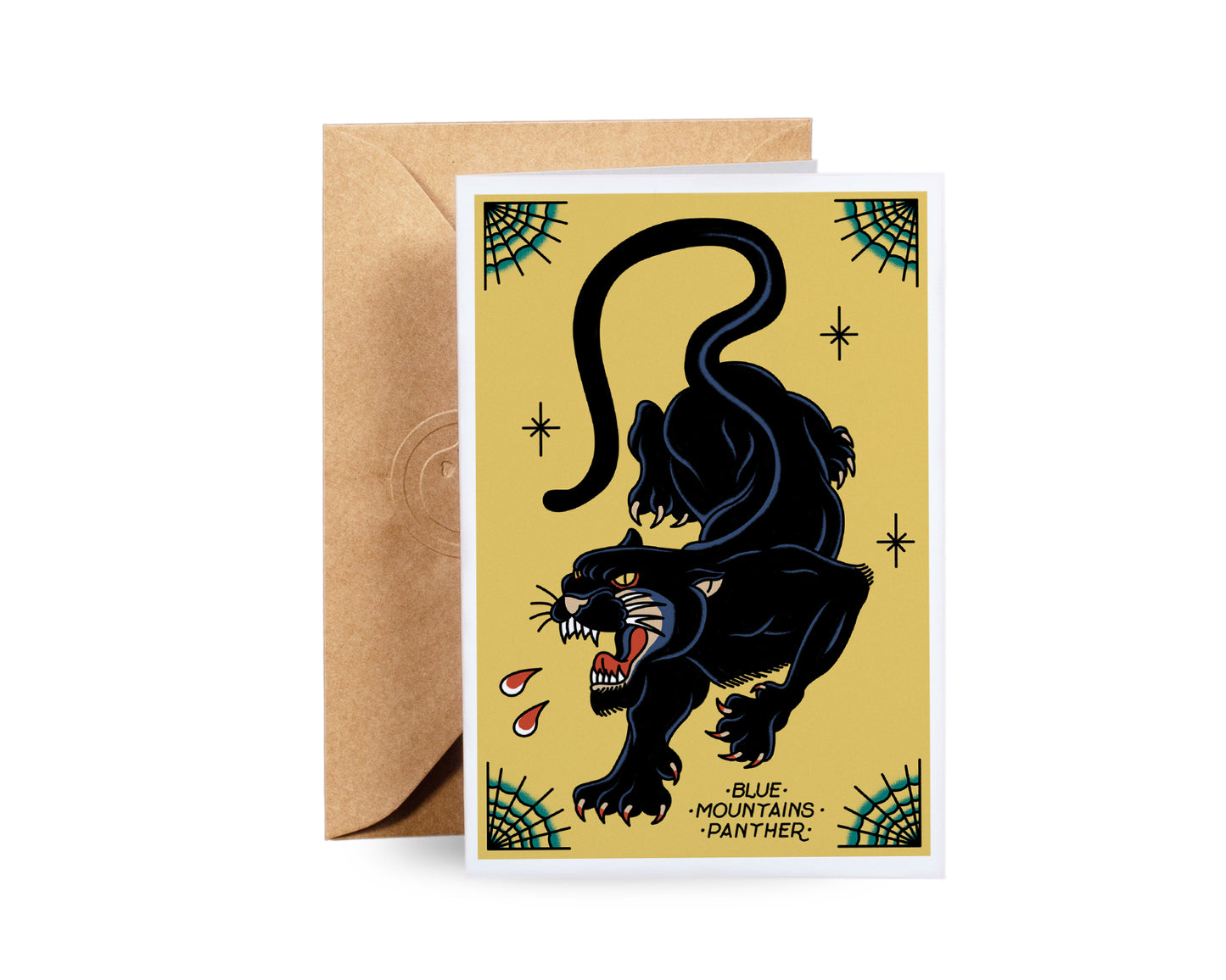 Blue Mountains Panther Card