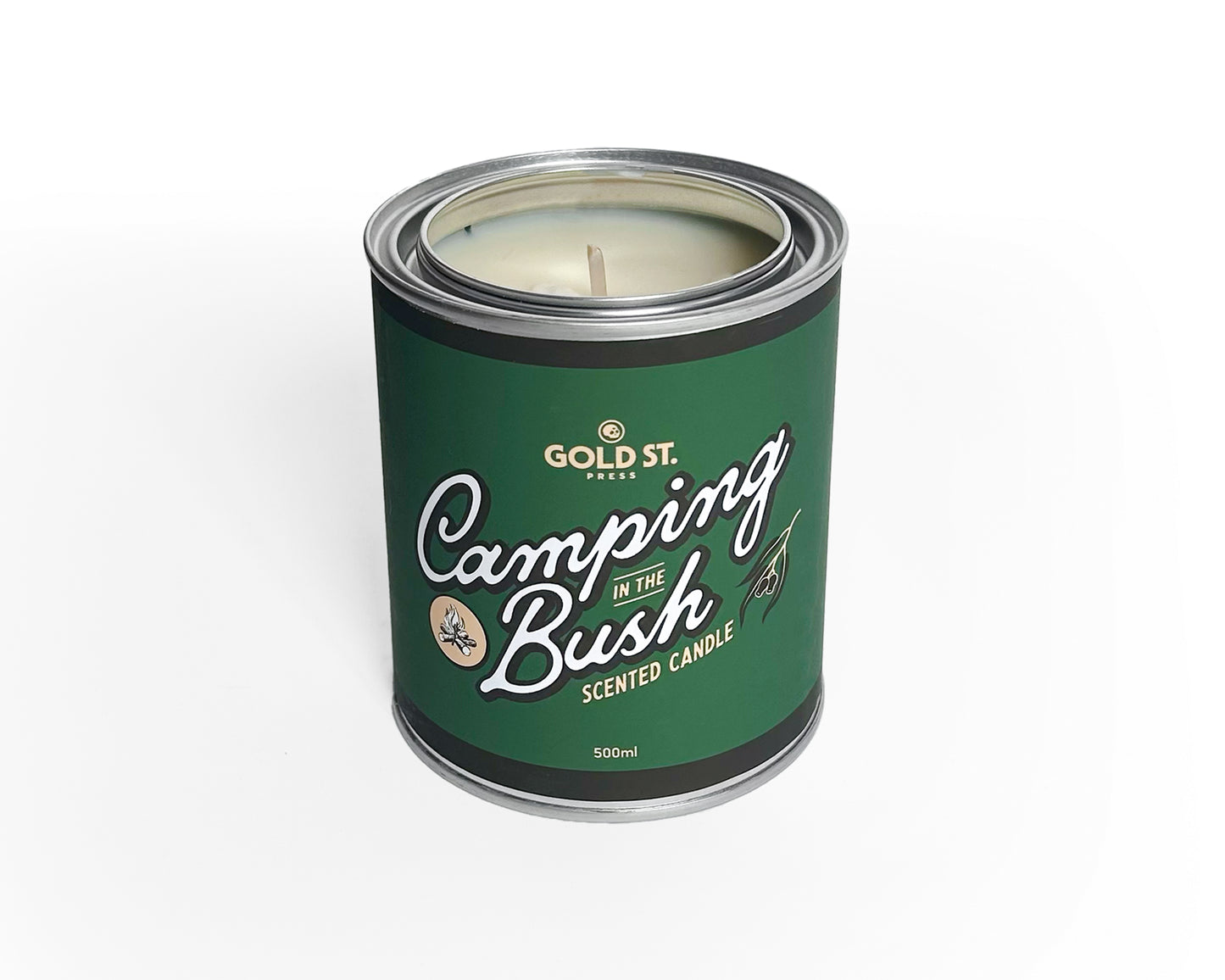 Camping In The Bush Candle