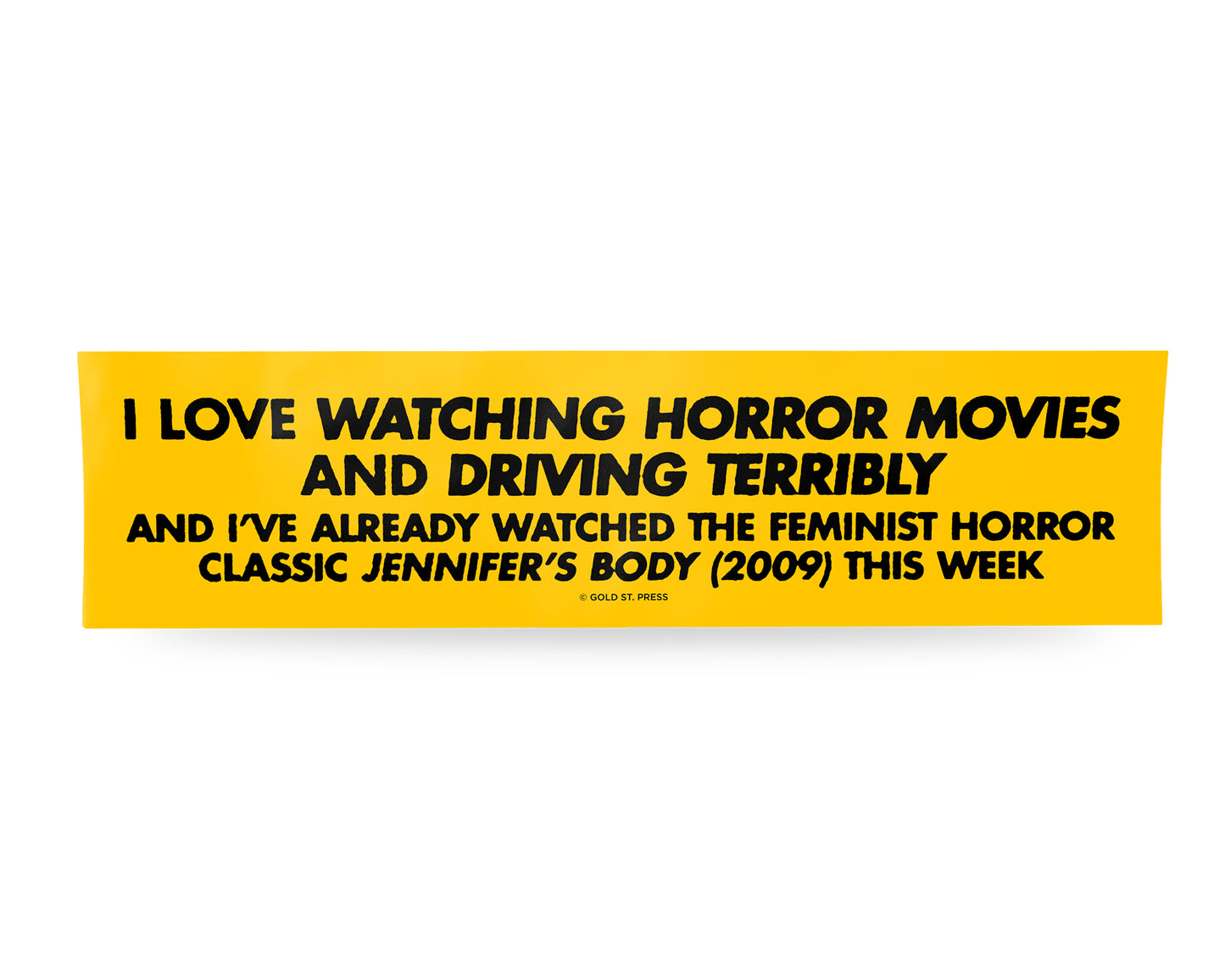 Jennifer's Body Bumper Sticker