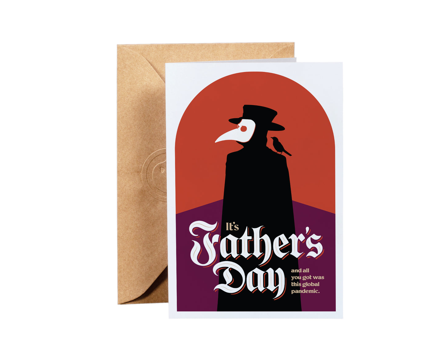 Plague Father Greeting Card