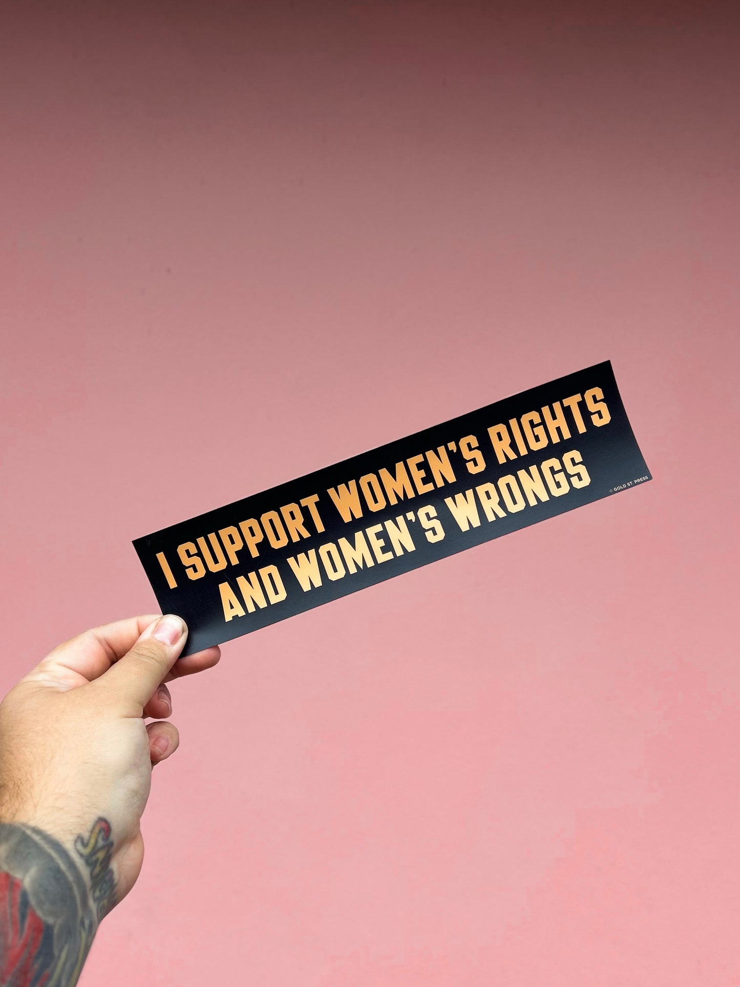 Women's Rights Bumper Sticker