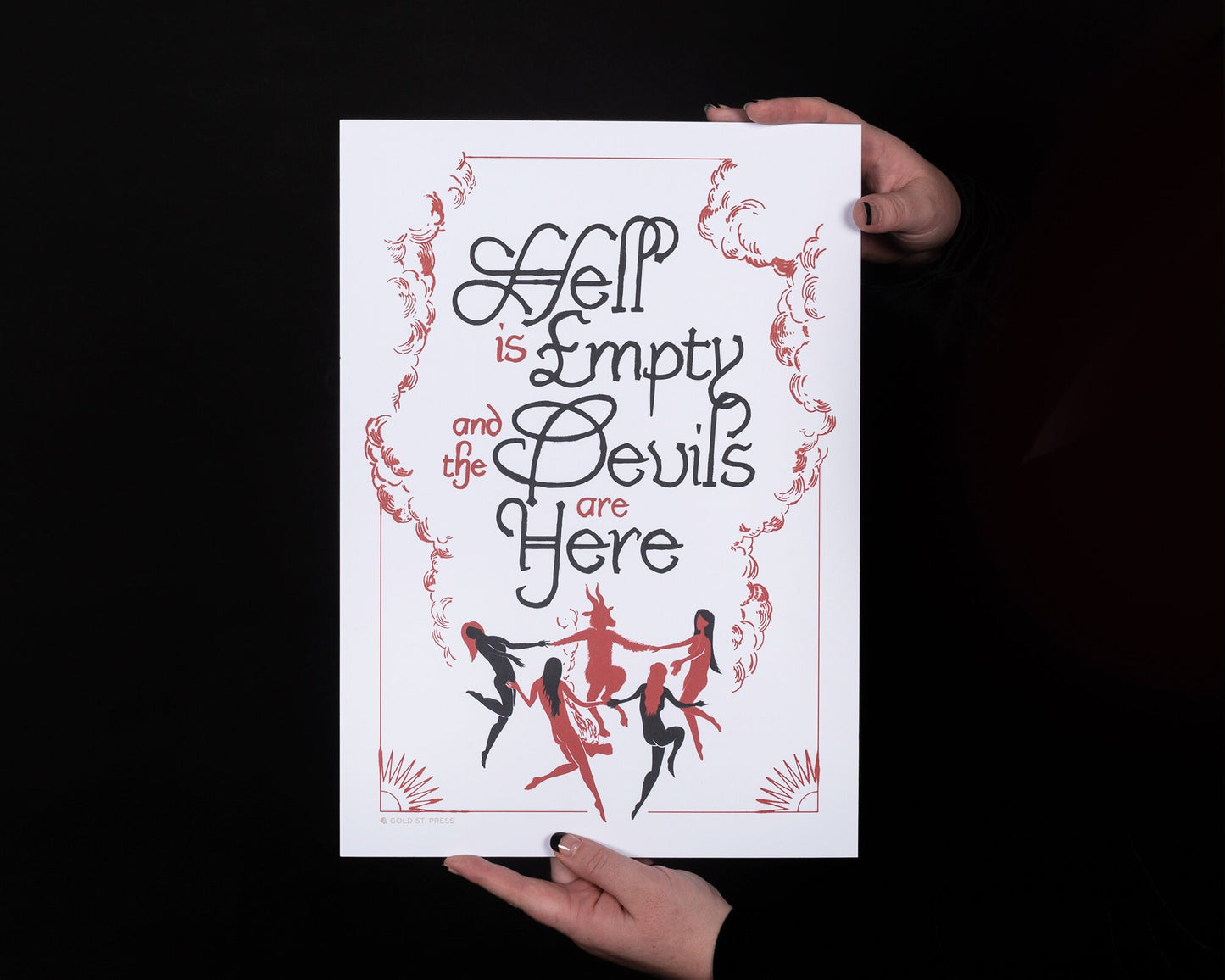 Hell Is Empty Art Print