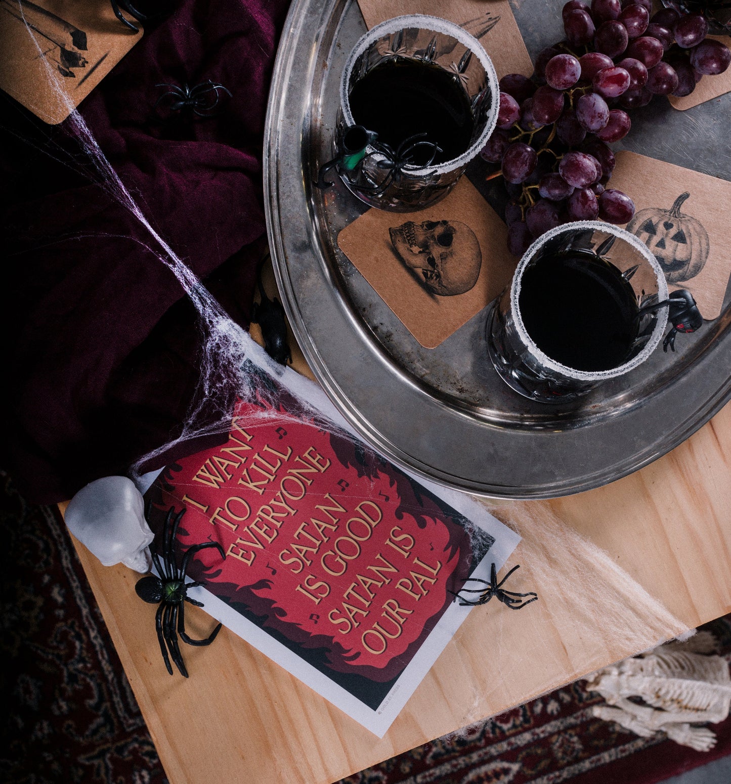 Satan Is Good Art Print