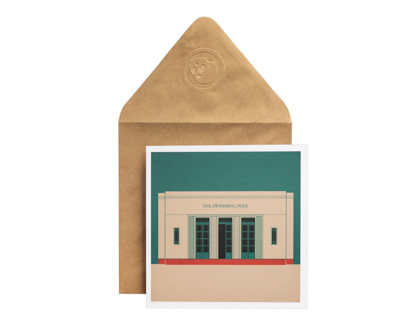 Manuka Pool Greeting Card