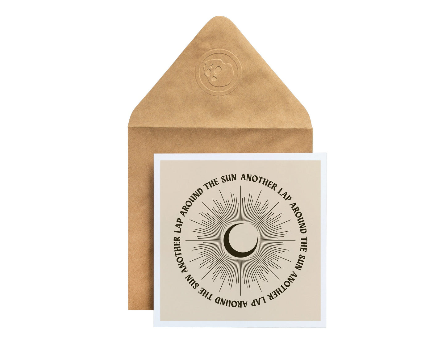 Another Lap Around The Sun Greeting Card