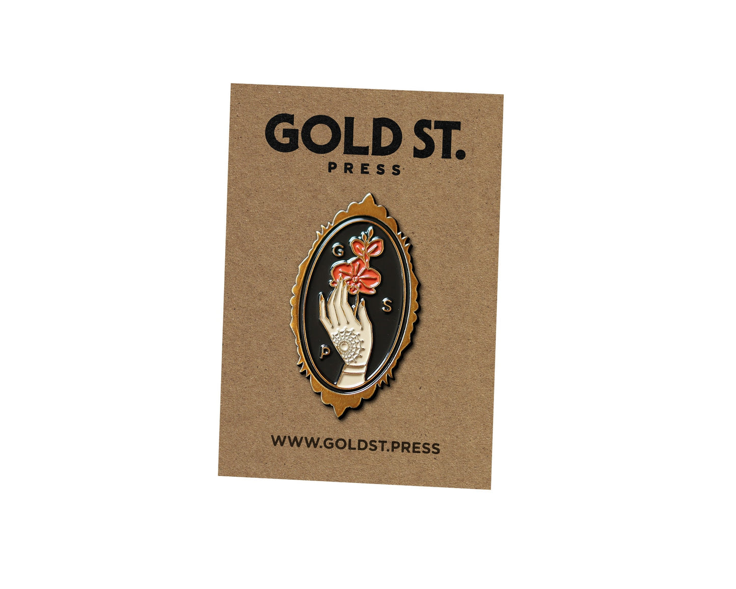 Orchid Flash Enamel Pin