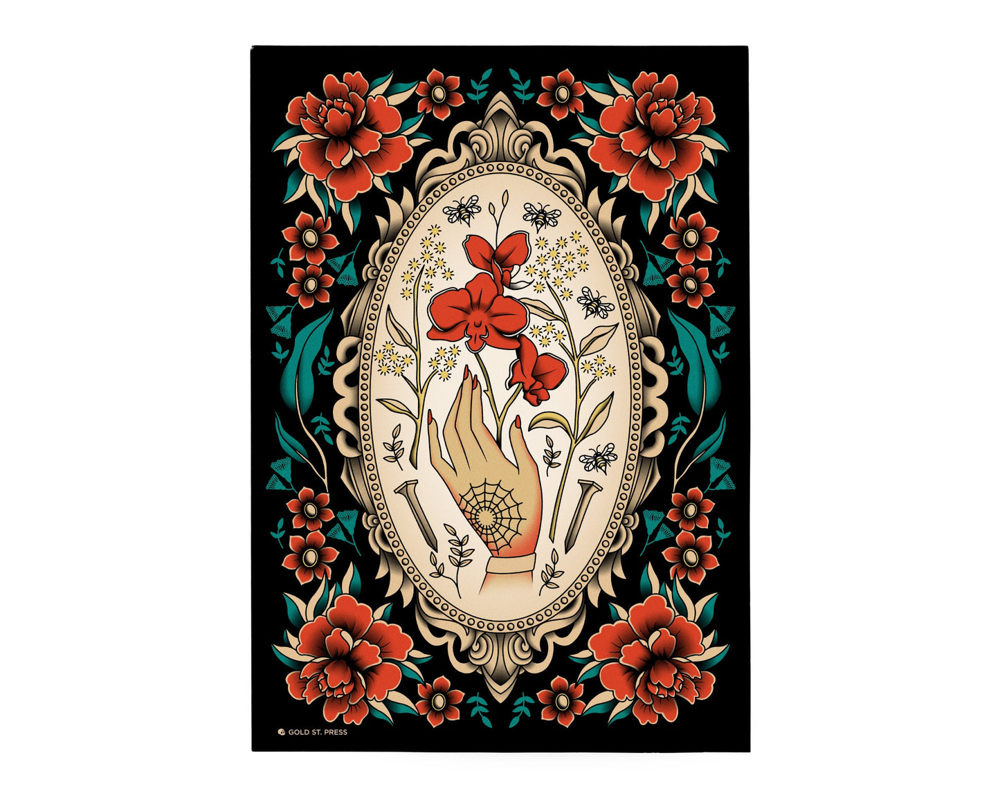 Orchid Flash Art Print