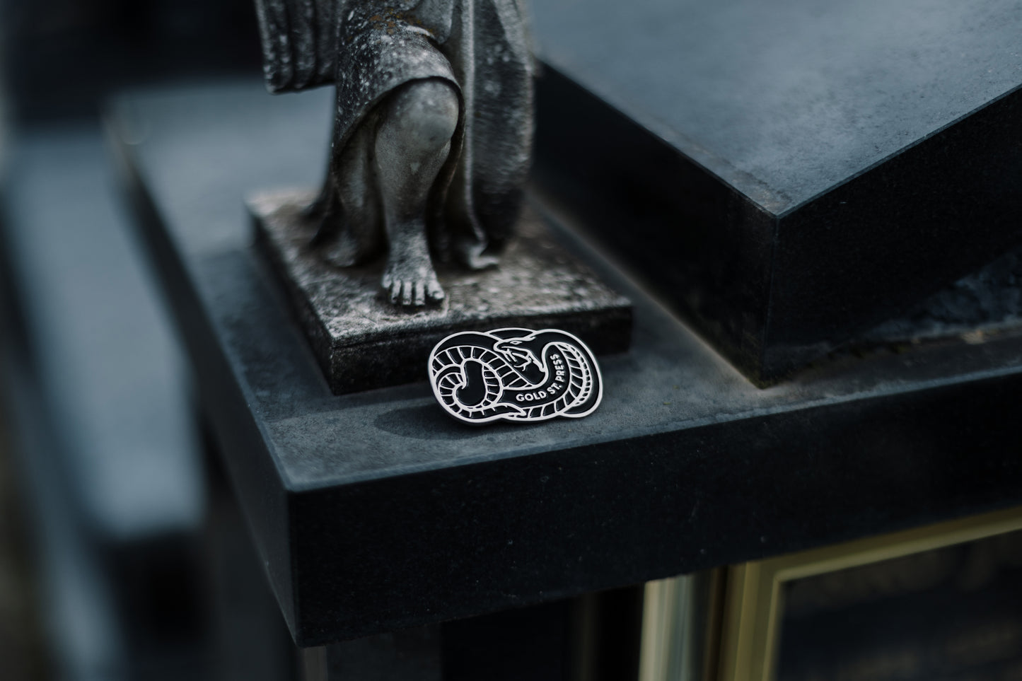 Snake Enamel Pin