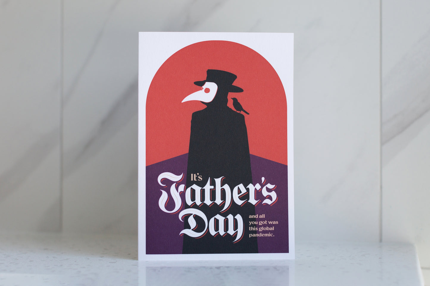 Plague Father Greeting Card