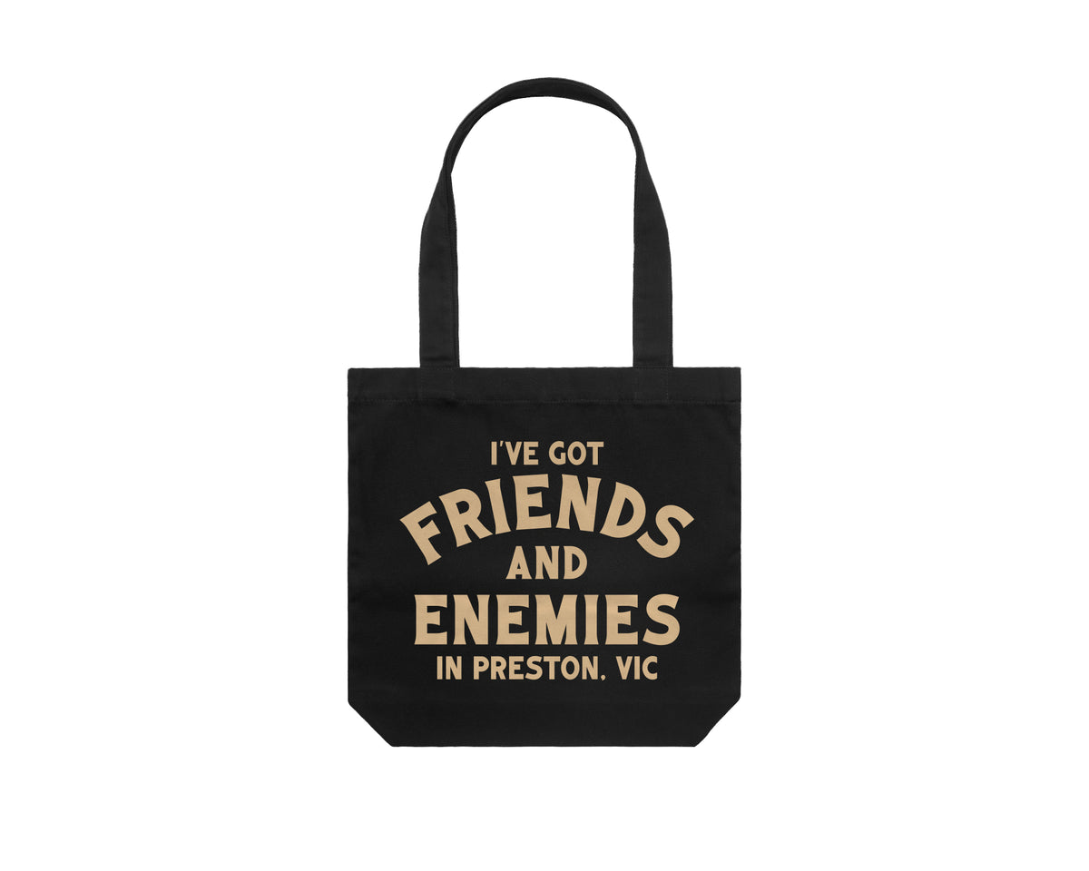 Friends and Enemies Shop Tote Bag