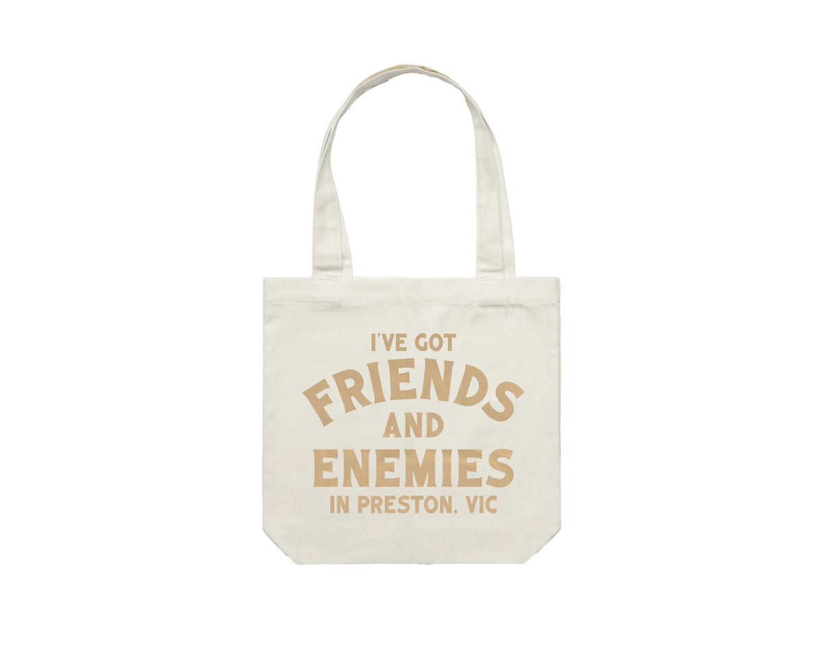 Friends and Enemies Shop Tote Bag