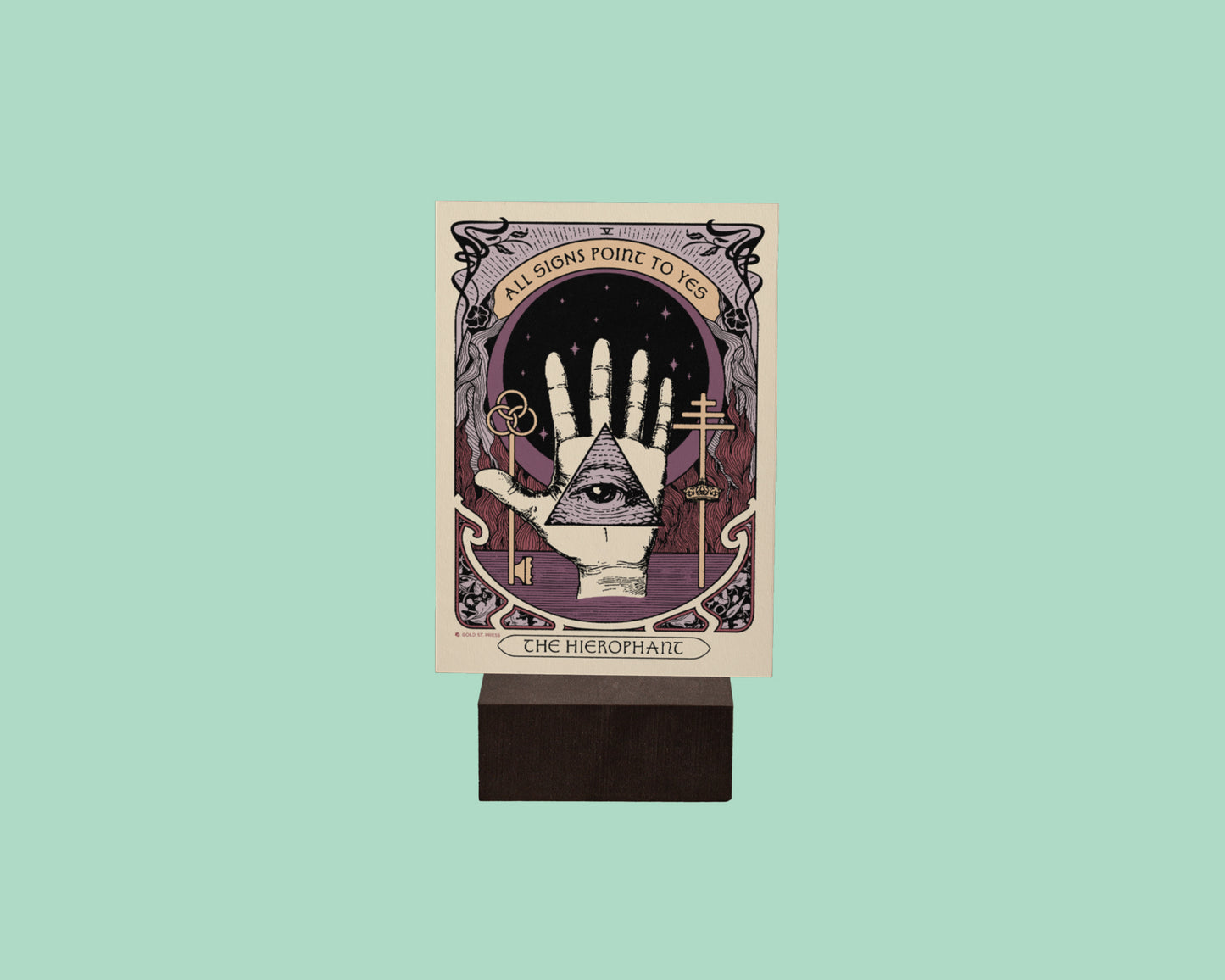 All Signs Point To Yes Art Print