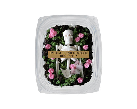 Jennifer's Body Grave Cake by Third Circle Bakery