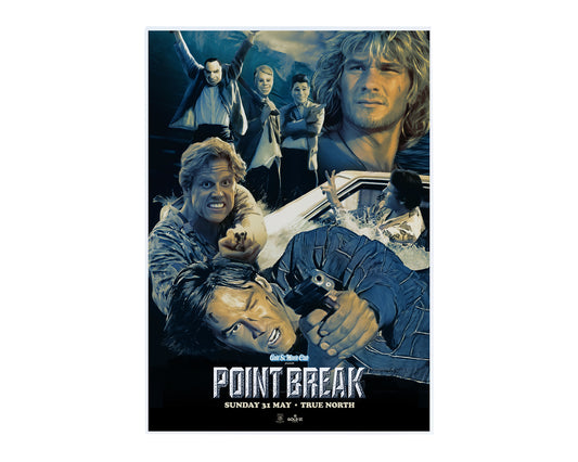 Point Break Movie Club Art Print