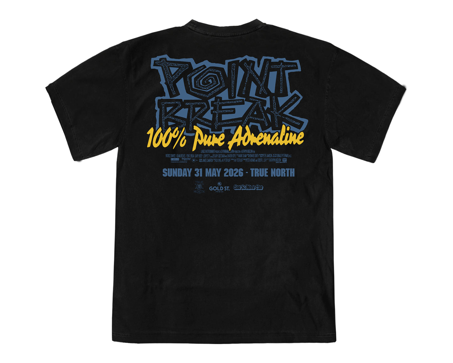 Bells Beach S/S Black T-Shirt
