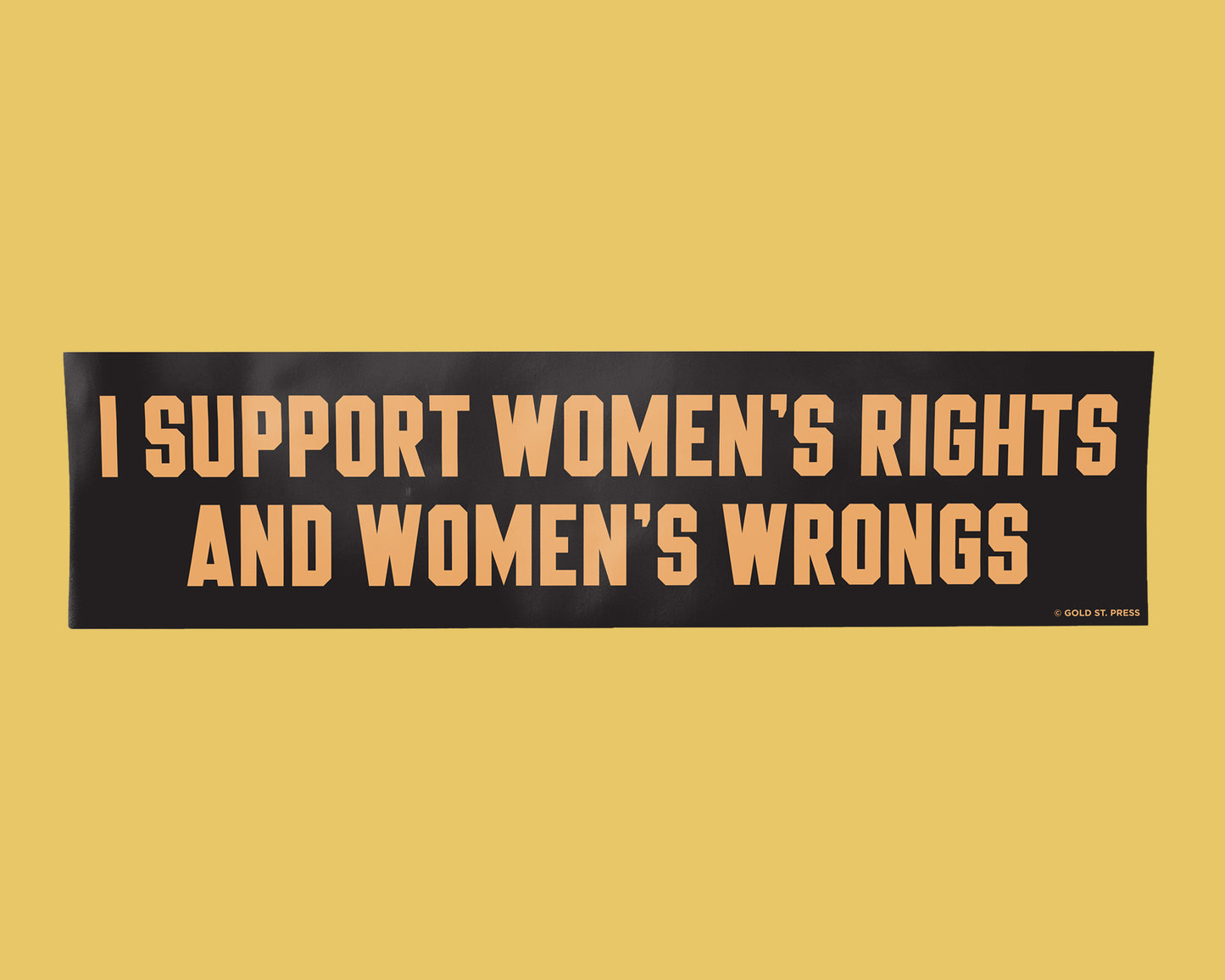 Women's Rights Bumper Sticker