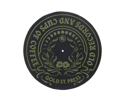 Old Records Vinyl Player Slipmat