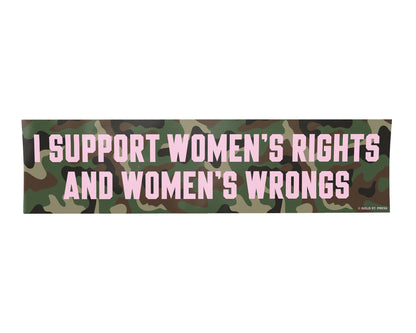Women's Rights Bumper Sticker