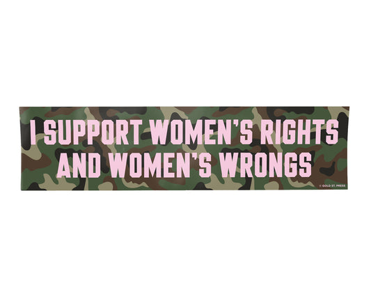 Women's Rights Bumper Sticker