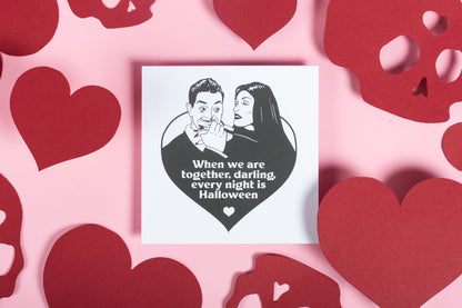 Every Night Is Halloween Greeting Card