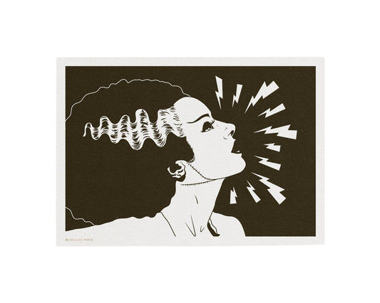 Bride of Frankenstein Art Print